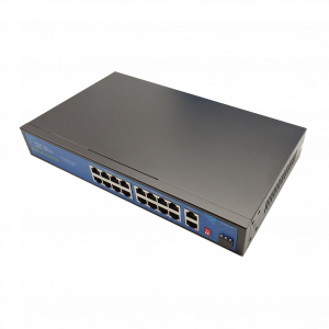 Коммутатор Space Technology, ST-S165 Pro, PoE, 16 портов