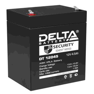 Аккумуляторная батарея для ИБП Delta DT 12045, 12В/4,5 Ач